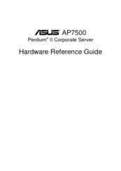 Asus AP7500 Hardware Reference Manual