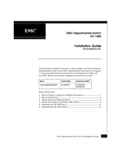 EMC DS-16B Installation Manual