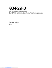 Gigabyte GS-R22PD1 Service Manual