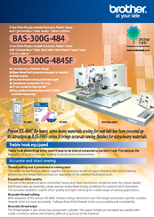 Brother BAS-300G-484/484SF Product Information