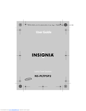Insignia NS-PLTPSP2 User Manual