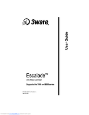 3Ware Escalade 8000 Series User Manual