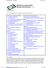 Archos 501889 User Manual