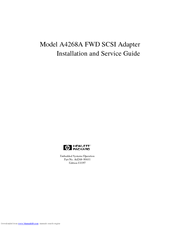 HP A4268A Installation And Service Manual