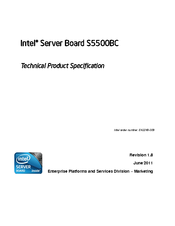 Intel SC5650BCDP Technical Product Specification