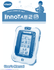 Vtech InnoTab 2S Wi-Fi Learning App Tablet User Manual