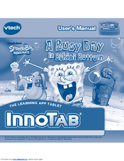 Vtech InnoTab Software - SpongeBob SquarePants User Manual