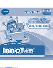 Vtech InnoTab Software - Team Umizoomi User Manual