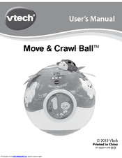 Vtech Move & Crawl Ball Pink User Manual