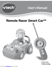 Vtech Remote Racer Smart Car User Manual