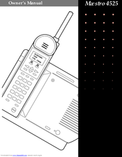 Aastra Maestro 4525 Owner's Owner's Manual