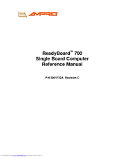 Ampro ReadyBoard 700 Reference Manual
