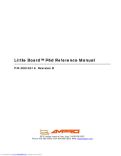 Ampro Little Board P6d Reference Manual