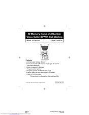 Aastra Voice 6090 Owner's Owner's Manual
