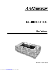 AMT Datasouth XL 400 Series User Manual