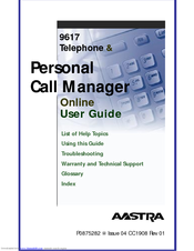 Aastra 9617 Online User's Manual