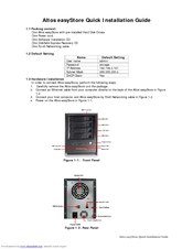 Acer Altos EasyStore Quick Installation Manual
