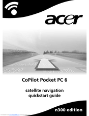 Acer CoPilot Pocket PC6 Quick Start Manual