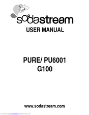 Sodastream PURE/ PU6001 G100 User Manual