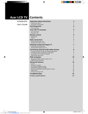 Acer AT4250-DTV User Manual