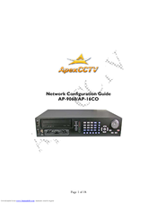 ApexCCTV AP-16CO Configuration Manual