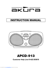 Akura APCD-913 Instruction Manual