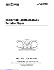 Akura APUSB713A Instruction Manual