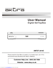 Akura AMTDT 2010C User Manual