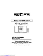 Akura APTDVD899PR Instruction Manual
