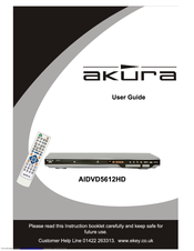 Akura AIDVD5612HD User Manual
