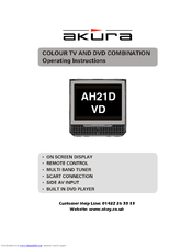 Akura AH21DVD User Manual