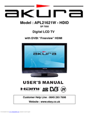 Akura APL21621W-HDID User Manual