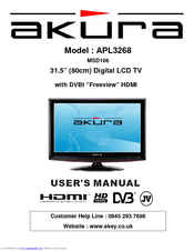 Akura APL3268 (MSD106) Instruction Manual