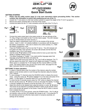 Akura APLDVD18568U Quick Start Manual