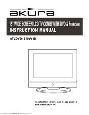 Akura ATLDVD1510W-ID Instruction Manual