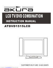 Akura ATDVD1515LCD Instruction Manual