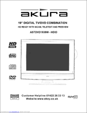 Akura ASTDVD1938W-HDID User Manual