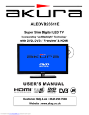 Akura ALEDVD23611E User Manual