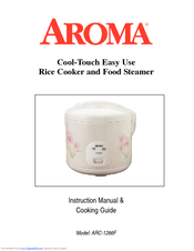 Aroma ARC-1266F Instruction Manual & Cooking Manual
