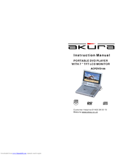 Akura ACPDVD108 Instruction Manual