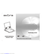 Akura AHDVD-102H User Manual