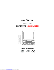 Akura ASDVCR141R-S User Manual