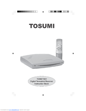 Tosumi TOMSTB01 Instruction Book