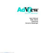 AdView AdView DM8i User Manual