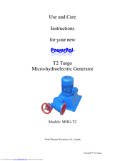 Asian Resources Int'l Limited MHG-T2 Use And Care Instructions Manual
