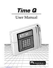 Acroprint Time Q User Manual