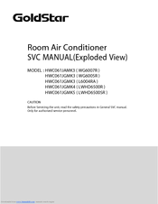 LG WG6005R Service Manual