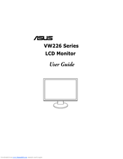Asus VW226 Series User Manual