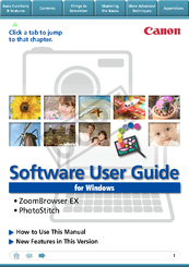 Canon SD880 - PowerShot IS Digital ELPH Camera Software Manual