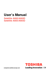 Toshiba Satellite A660D User Manual
